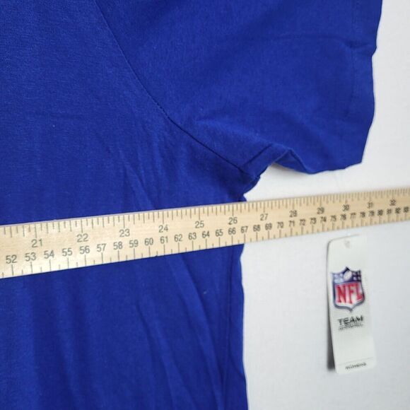 NFL Indianapolis Colts Short Sleeve Scoop Neck T-Shirt Women 3XL Blue Cotton NEW - Picture 8 of 9